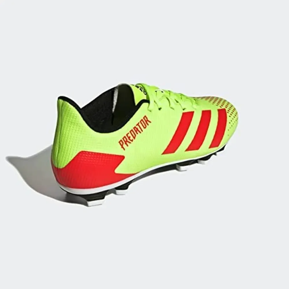 ADIDAS PREDATOR 20.4 FIRM GROUND SOCCER SHOE (MENS) SIGNAL GREEN/POP/BLACK 4